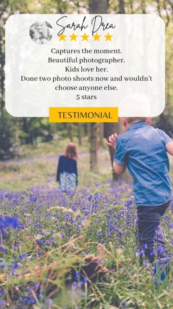 Testimonials, Family Photographer Milton Keynes, RaDiKo, Radostina Kostadinova, radiko photography, bluebells session, family and children photography, radiko uk, spring, summer, photo walk, child photo, family outdoors fun photo session, pets, dog, home family photoshoot, Newborn, google search