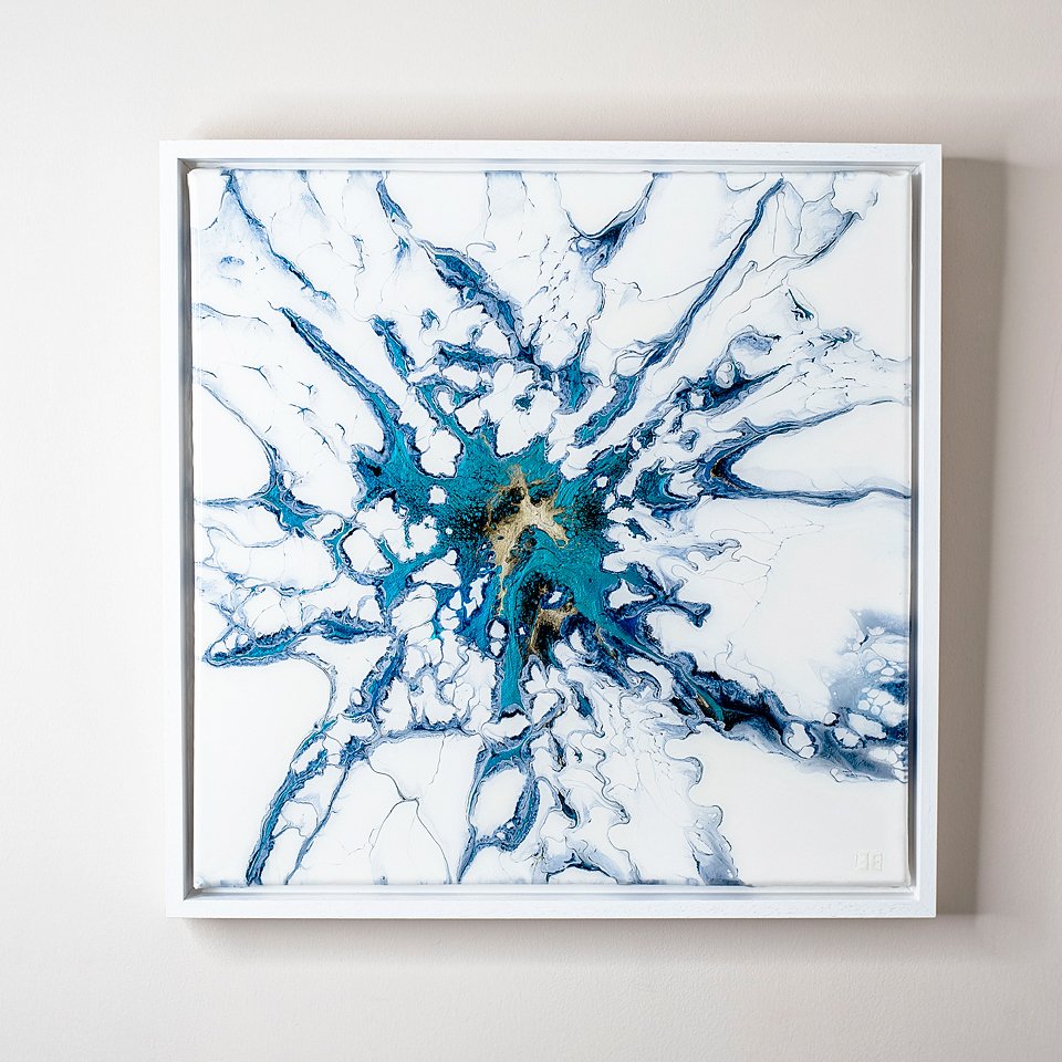 Original painting, UV glow, glow in the dark, glowing painting, RaDiKo.Art, Wall Art, Living Room Wall Art, Abstract painting, Modern art, artist Milton Keynes, fluid art, acrylic pour, Resin artwork, google search