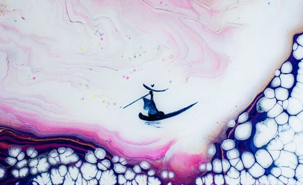Original painting, UV glow, glow in the dark, glowing painting, RaDiKo.Art, Wall Art, Living Room Wall Art, Abstract painting, Modern art, artist Milton Keynes, fluid art, acrylic pour, Resin artwork, google search, FB Radostina Kostadinova, radiko uk