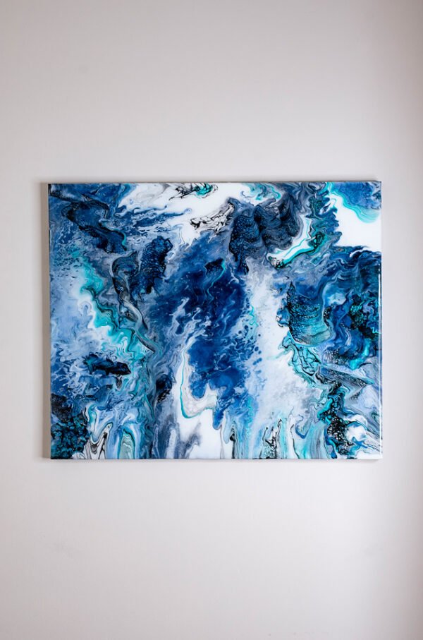 Original painting, UV glow, glow in the dark, glowing painting, RaDiKo.Art, Wall Art, Living Room Wall Art, Abstract painting, Modern art, artist Milton Keynes, fluid art, acrylic pour, Resin artwork, google search