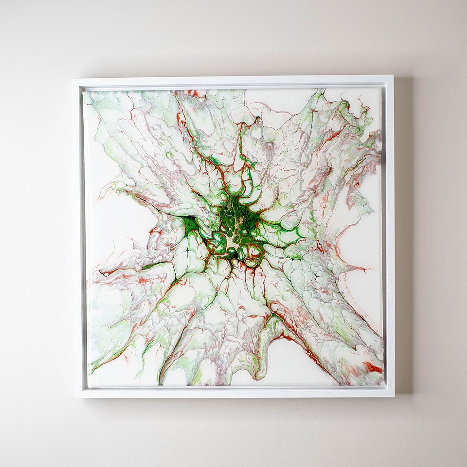 Original painting, UV glow, glow in the dark, glowing painting, RaDiKo.Art, Wall Art, Living Room Wall Art, Abstract painting, Modern art, artist Milton Keynes, fluid art, acrylic pour, Resin artwork, google search