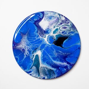RaDiKo.Art, home Art, coaster, uv glow, artist Milton Keynes, fluid art, acrylic pour, gift idea, google search, Radostina Kostadinova, radiko uk