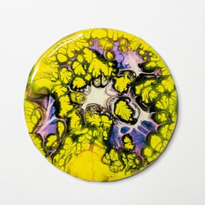 RaDiKo.Art, home Art, coaster, uv glow, artist Milton Keynes, fluid art, acrylic pour, gift idea, google search, Radostina Kostadinova, radiko uk 88