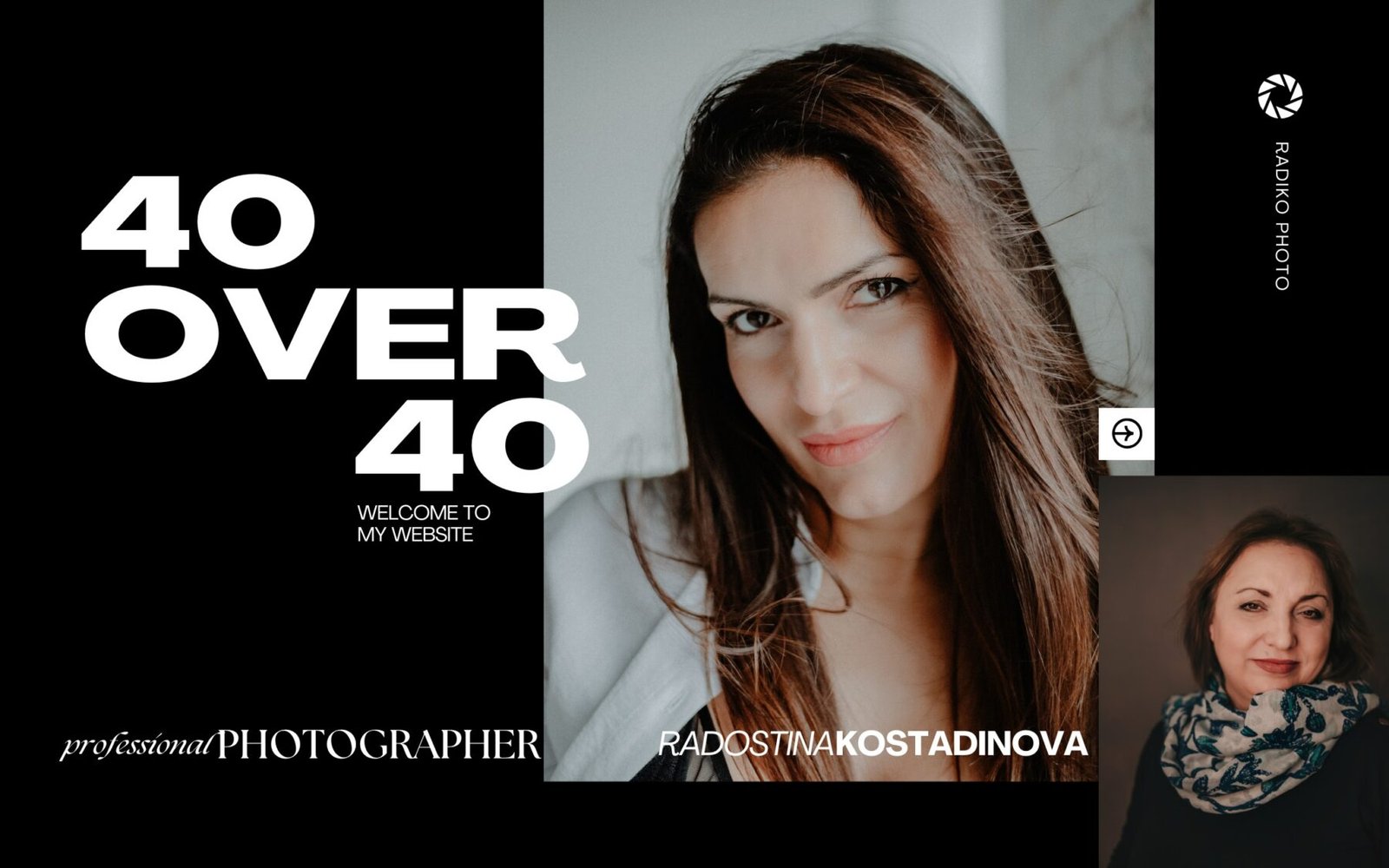 40 over 40, Photographer Milton Keynes, RaDiKo, Radostina Kostadinova, radiko photography, empower woman photography, radiko uk, portrait photographer, inner beauty power, 40 years and beyond, beauty photo session, google search