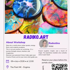 Acrylic Pouring Workshop The Park MK